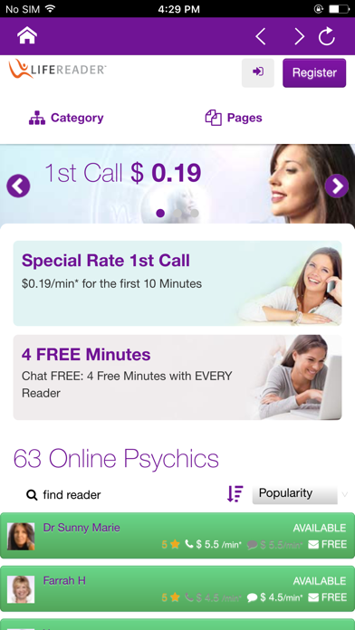 How to cancel & delete LifeReader - Live Psychic Chat and Phone Readings from iphone & ipad 3