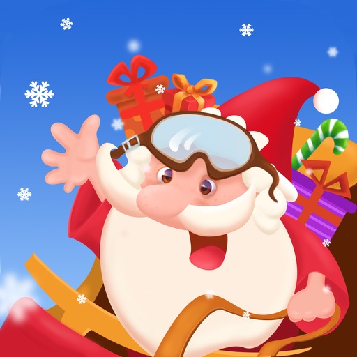 Christmas Santa Run - Free Racing Games iOS App