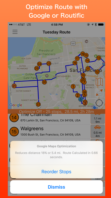PlaceMaker Route Planner Screenshot