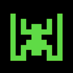 Galaxoid: A Retro Space Shooter Logo