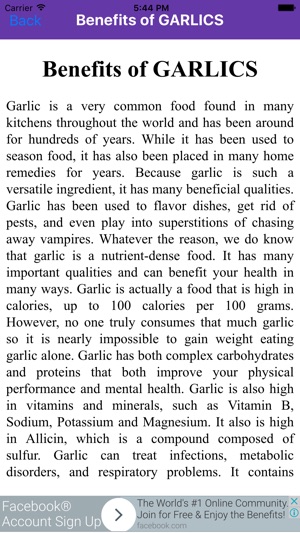 Benefits of Garlic(圖3)-速報App