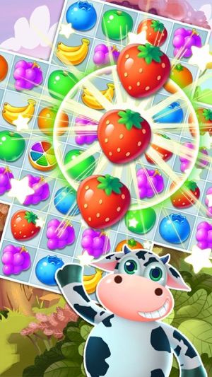 Fruit Yummy Pop - Garden Drop Match 3 Pu