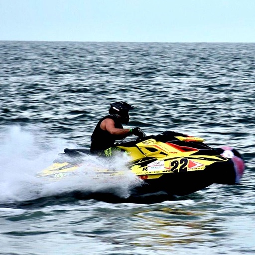 Angry Driver Speeding Jetski