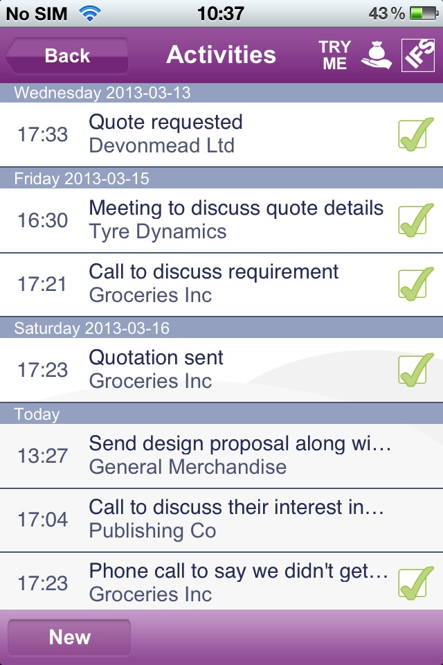 IFS Sales Companion screenshot 4