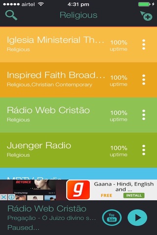 Religious Radio Stations screenshot 2