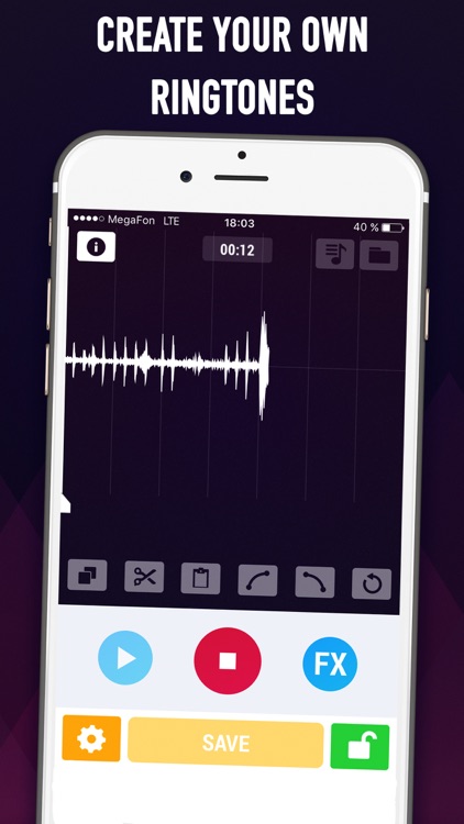 Ringtonio Pro - Create Ringtones & Cut Music