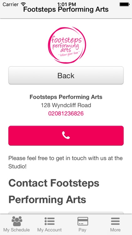 Footsteps Performing Arts screenshot-3