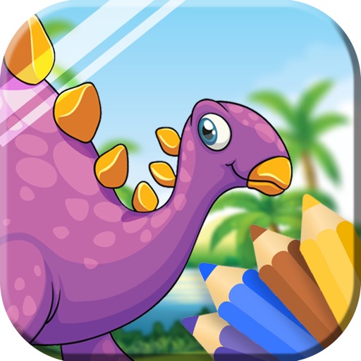 Dinosaur Coloring Book - Coloring Games for Kids &