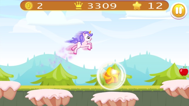 My pretty Pony Run in candy world(圖2)-速報App