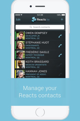 Reacts - Secure collaboration screenshot 3