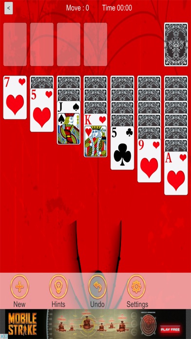 Spider Red Solitaire 2.0 IOS -