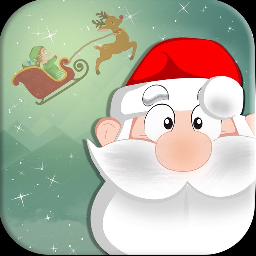 Flying Santa Christmas Rescue Icon