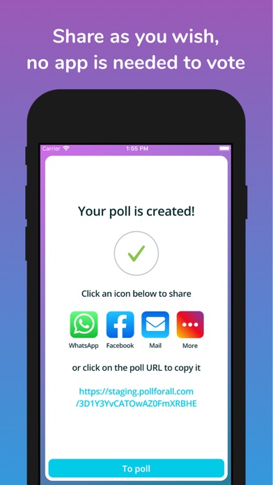 Poll For All - Create polls screenshot 4