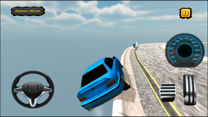 impossible car track driving Track Driving 3D