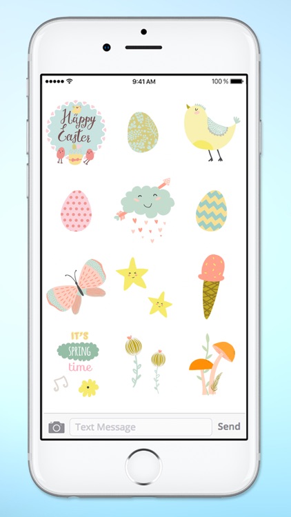 Spring and Easter Animals and More Sticker Pack screenshot-3