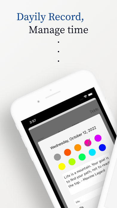 Dots diary - daily routine Screenshots