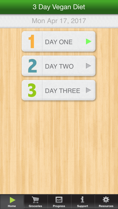 3 Day Diet Vegan Screenshot 1