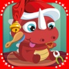 Christmas Dinosaur Pet Salon - Dressup & Makeover