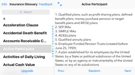 Game screenshot Insurance Glossary Lite apk