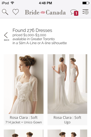 Bride.Canada Wedding Dress Finder screenshot 2