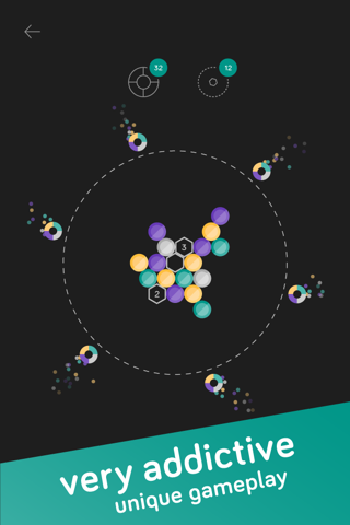 hexatized Bubble Shooter screenshot 2