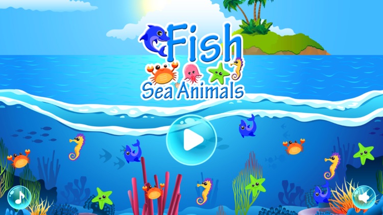 Fish Sea Animals Puzzle Fun Match 3 Games Relax