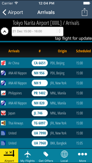 Tokyo Narita Airport Pro (NRT) + Flight Tracker(圖2)-速報App