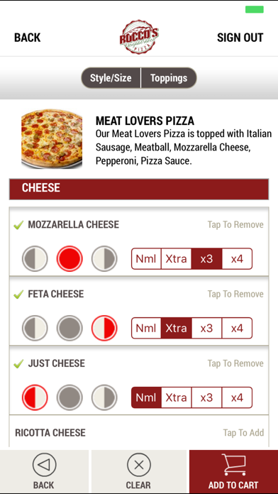 How to cancel & delete Rocco’s Neighborhood Pizza from iphone & ipad 4