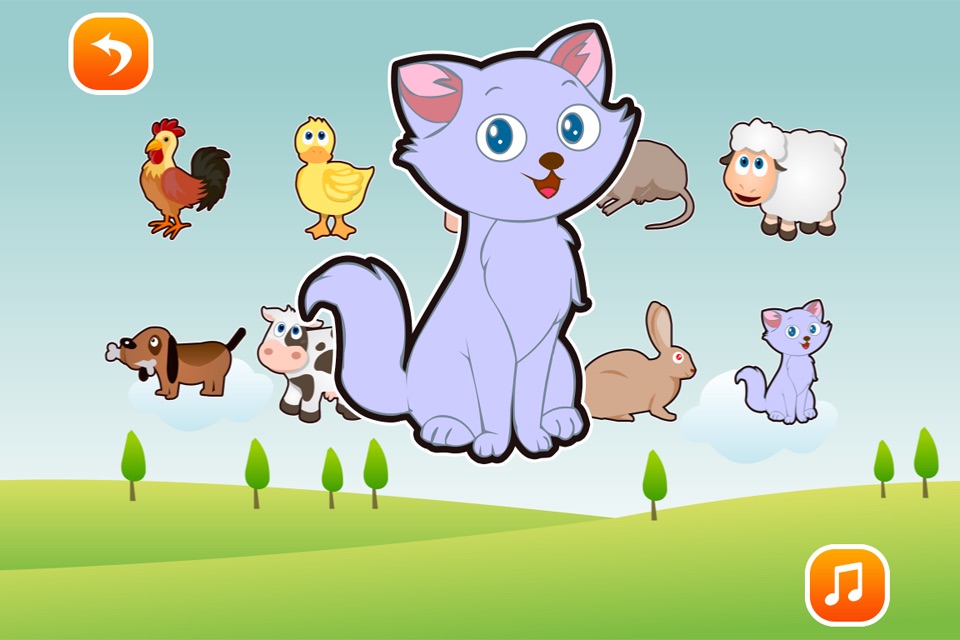 宝宝认动物-儿童游戏大全2岁-3岁 screenshot 4