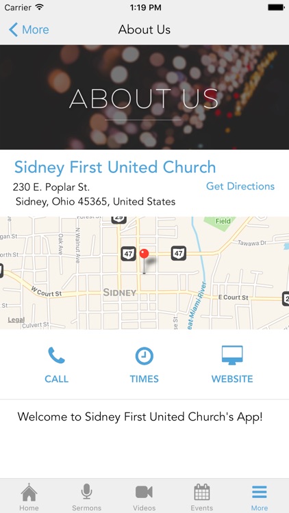 Sidney First UMC screenshot-3