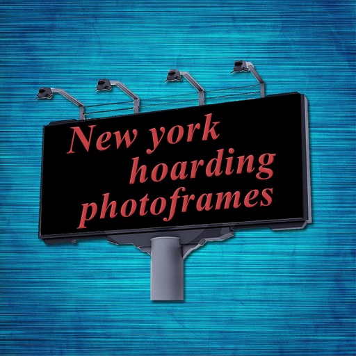 Newyork Hoarding Photo Frame