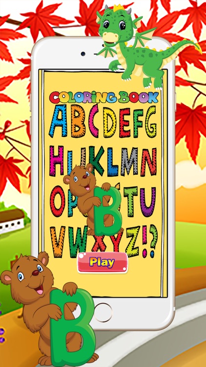 ABC Cartoon Coloring Learning Games