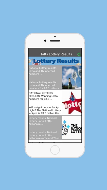 Tatts Lottery Results