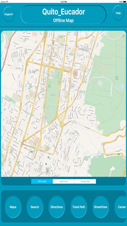 Quito Eucador Offline City Maps with Navigation