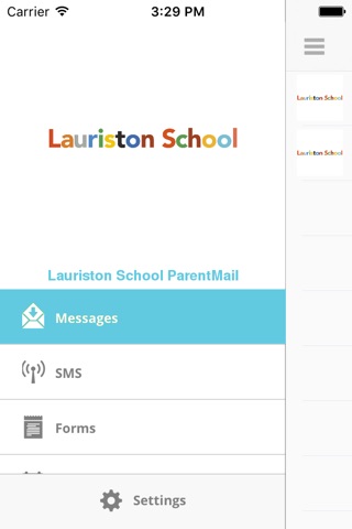 Lauriston School ParentMail (E9 7JS) screenshot 2