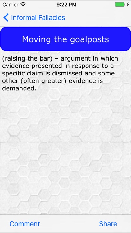 Fallacies and Biases