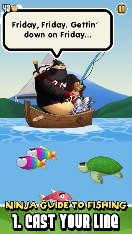 Ninja Fishing screenshot-1