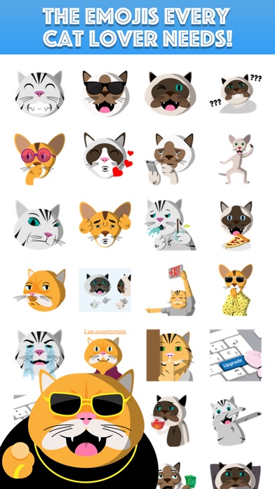 MeowMoji - Hilarious Cat Emojis & Stickers!のおすすめ画像1