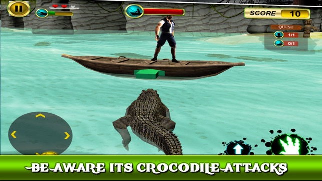 Crocodile Attack - Simulator 3D(圖3)-速報App