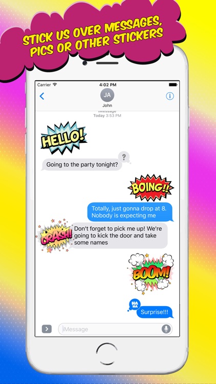 Comics Pop Art Stickers screenshot-4