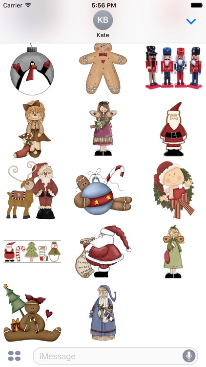 Christmas Stickers #3 for iMessage screenshot-3