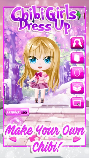 Chibi Anime Avatar Maker Girls Games For Kids Free(圖3)-速報App