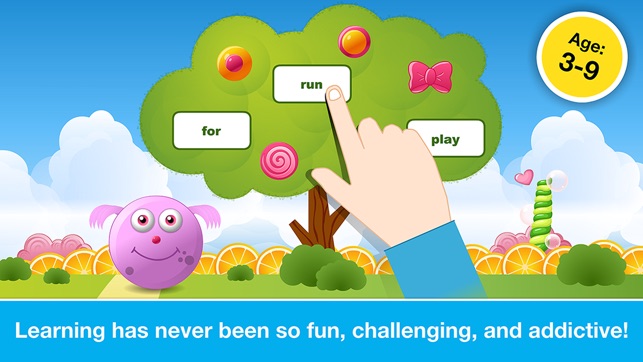 Sight Words Games in Candy Land: Reading for Kids(圖5)-速報App