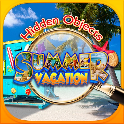 Summer Beach Vacation Objects - Hidden Object Time icon