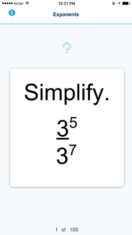 Learn It Flashcards - Exponents screenshot-3