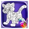 This kind of Coloring Book Drawing for childrens iphone app Draw Games Animal help children develop eye-hand coordination engine and concentration skills