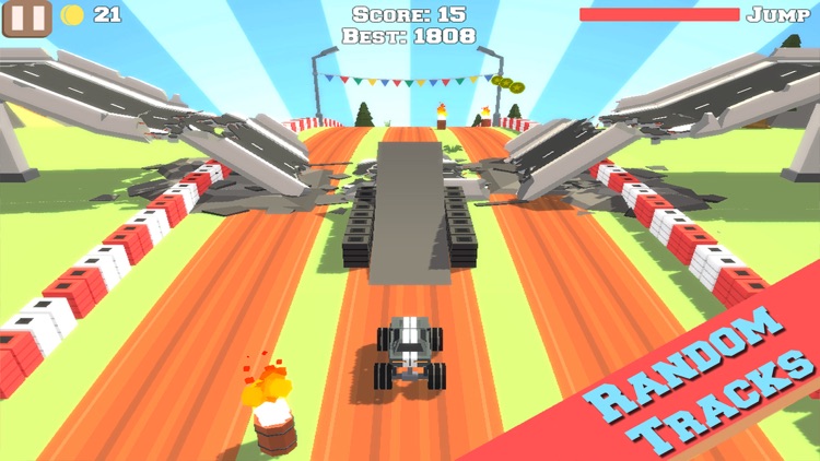 Blocky Monster Trucks