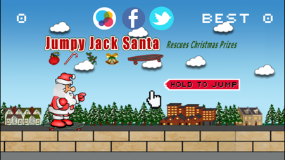 Jumpy Jack Santa Rescues Christmas PrizesCapture d'écran de 2