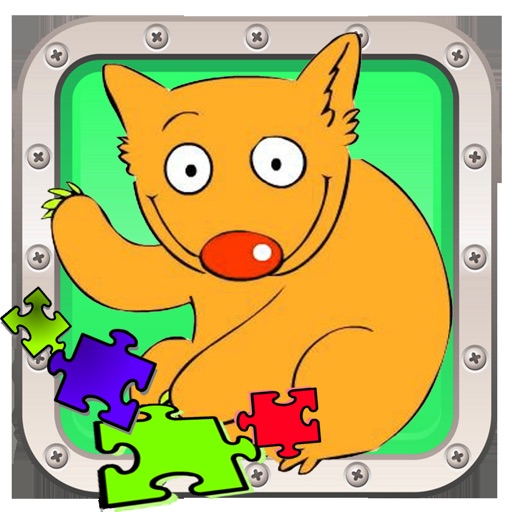 Animals Bear Jigsaw for Kids Puzzles iOS App