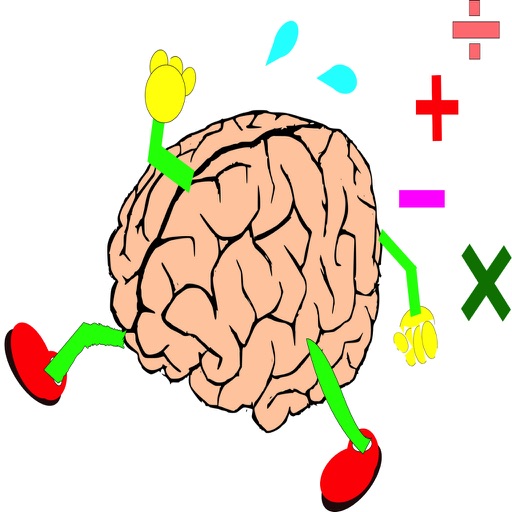 Brain Math Exercise Icon